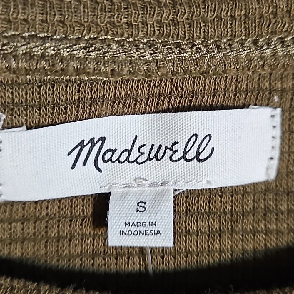 NWT Madewell Pleated Top - Picture 8 of 10